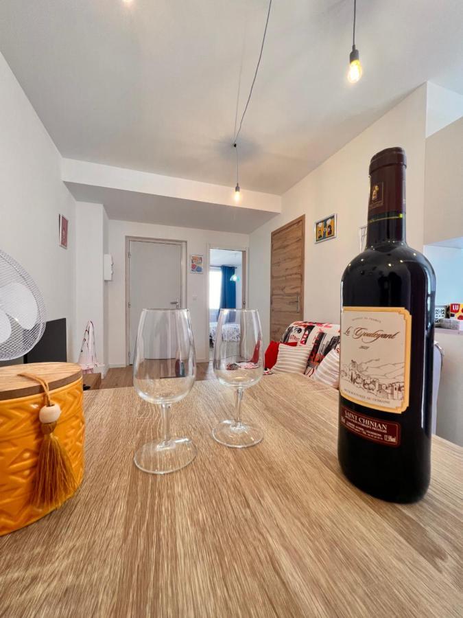 9Mins De Lamalou-Les-Bains 30Mins Avene 40M² Bédarieux Exteriör bild